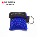 DW-FS001 Top avaliado máscara de emergência CPR Face Shield Keychain